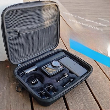 Dji Action kamera kiegészítő táska – hengeres alakú; pamutmentes anyag; összecsukható; modell: Dji standard accessories