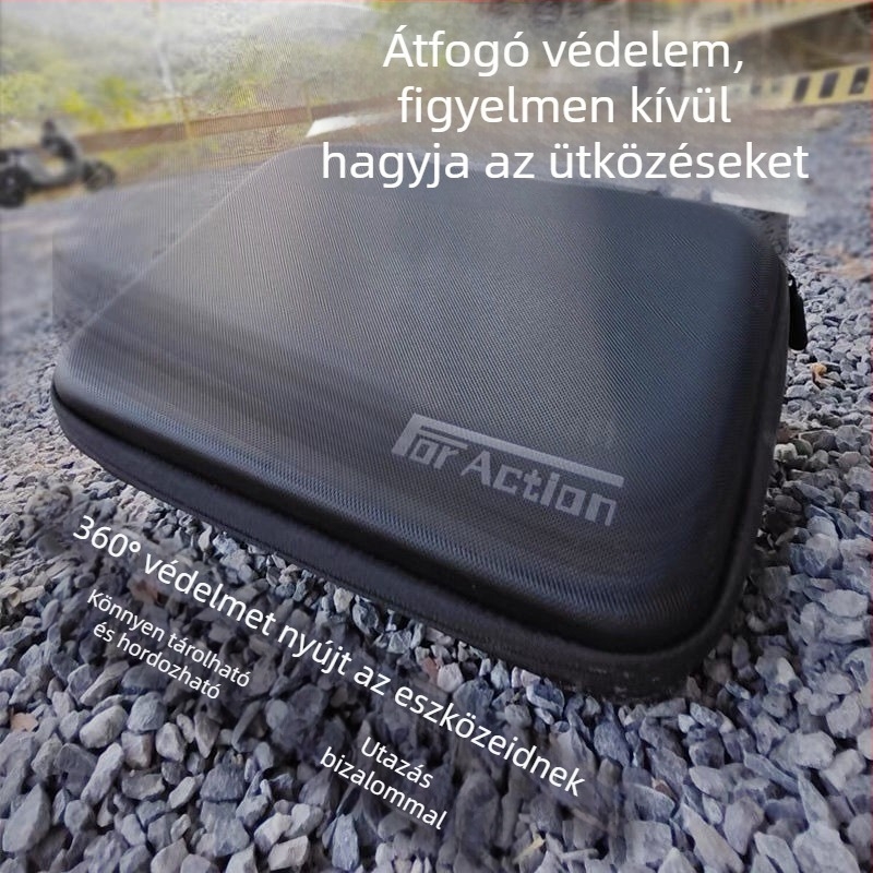 Dji Action kamera kiegészítő táska – hengeres alakú; pamutmentes anyag; összecsukható; modell: Dji standard accessories