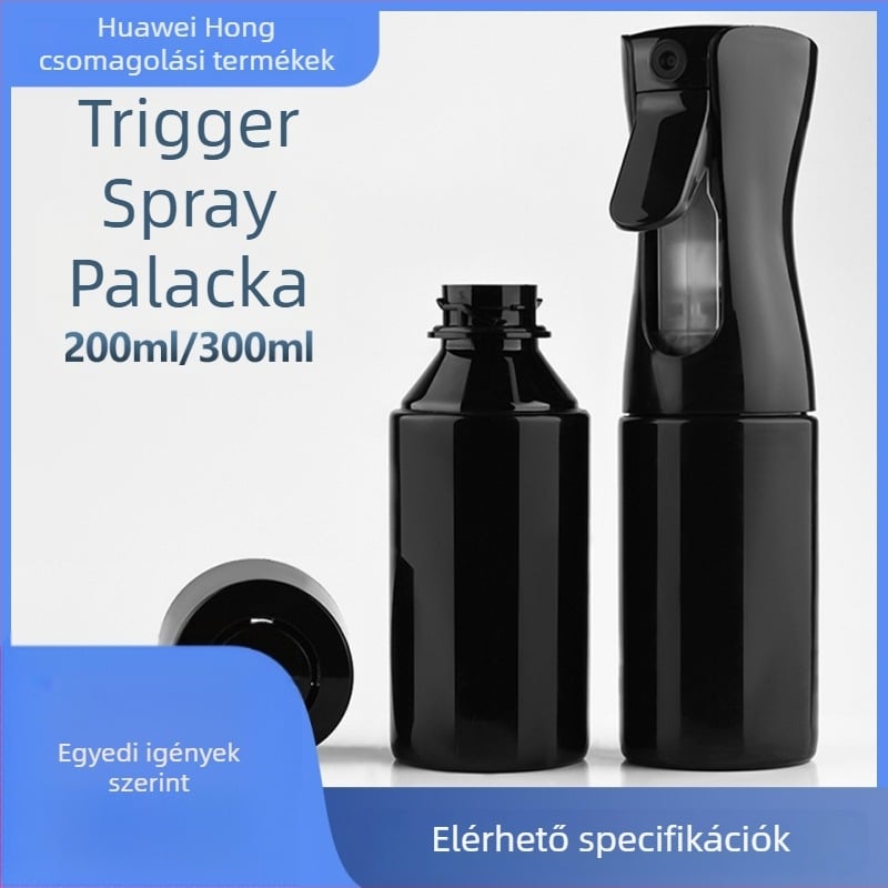 Egyedi PET szórópalack folyamatos permetezéssel és nagy nyomású atomizálással kozmetikumok hidratálására és növények öntözésére, testreszabható logóval