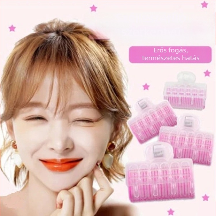 Köndörítő vas klippel, műanyag/gyanta testtel, márka nélküli, mindennapi használatra