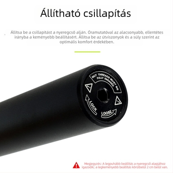 FMFXTRA Sokk-abszorpciós nyeregcső MTB-hez | Anyag: alumínium ötvözet; Termékkód: 501; Uniszex