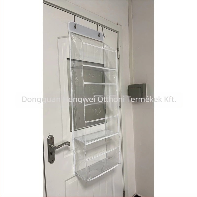 Fürdőszobai akasztós táska — többrétegű, nem szövött anyagú, ajtóra szerelhető