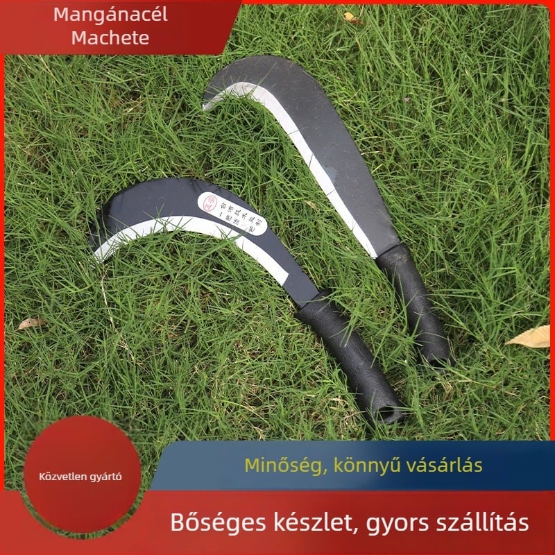 Mezőgazdasági macséta kettős funkcióval – vágásra és metszésre, penge wolfram acélból