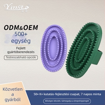 Lóápolási tisztító keféje fürdő- és masszázs kesztyűvel, univerzális használat, márka yingte, 100 darabos csomag