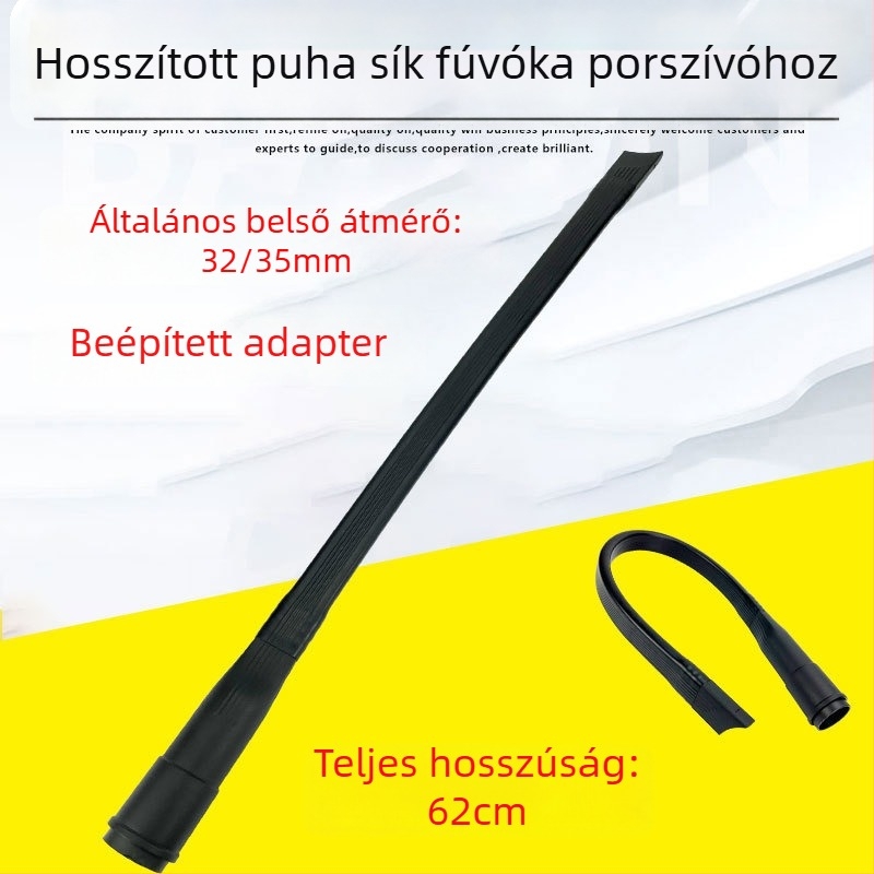Thought porszívó kiegészítő – sík szájú fej, műanyag, háztartási használatra, kompatibilis a kinyújtott kis sík szájcsatlakozóval
