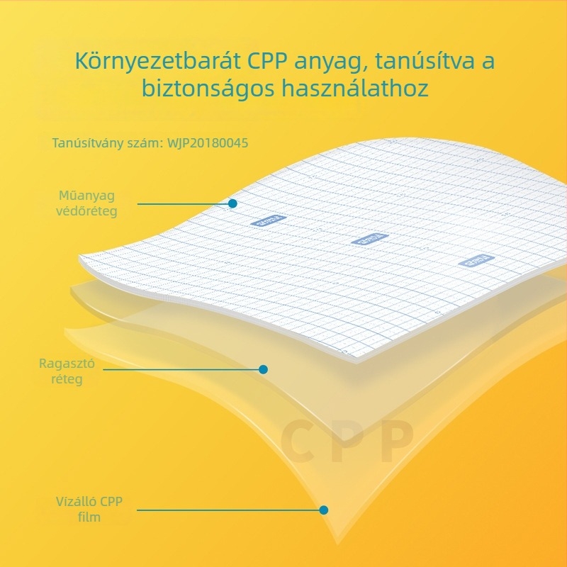 Deli átlátszó öntapadós könyvborító fólia, könyv védő fólia, nem importált, nem ajándék, IP engedély nélkül