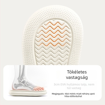 Gyerekeknek szóló pamut papucs - Cartoon minta, felső rész textil, EVA talp, slip-on, 1-12 éveseknek