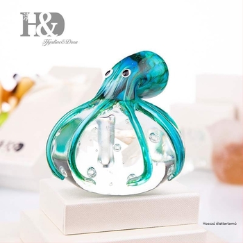 Kézzel készített polip akváriumi dekoráció – tengeri élővilág modell, születésnapi ajándék, üzleti/reklám ajándék
