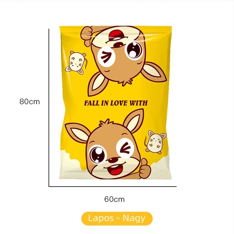 Kangaroo vákuumszívó tömörítő taska paplan tárolására | 3D szívó design, PA-PE anyag, Modell: tömörítő táska