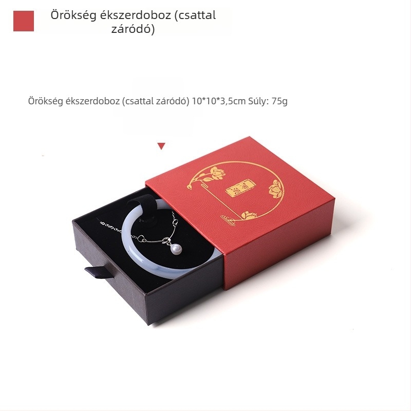 Karkötődoboz fiókos, örökség-stílus – csomagolás ékszerekhez | Anyag: Kompozit anyag | Típus: doboz ékszerekhez | Cél: csomagolás kiegészítőkhöz | Márka: Artisan