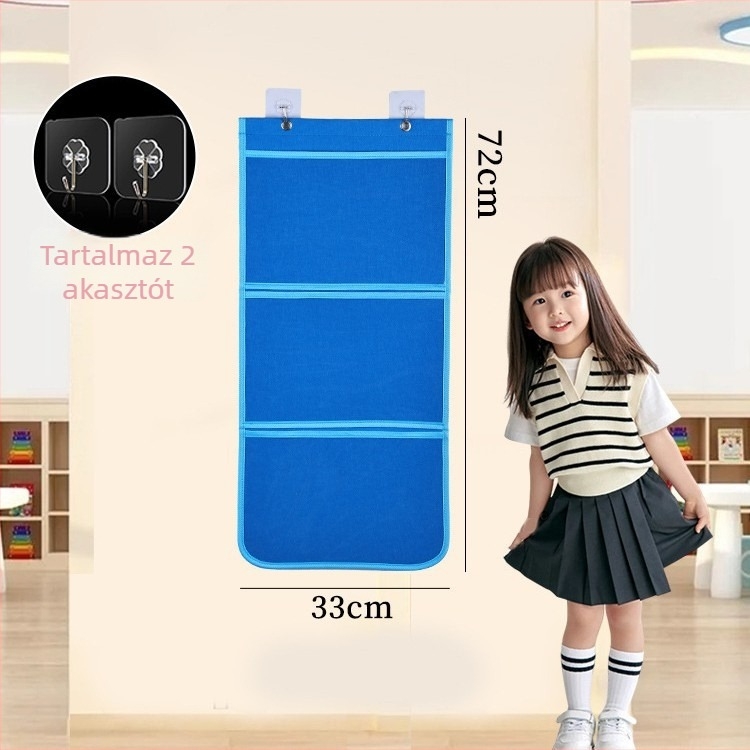 Fali megjelenítő táska gyerekek műveinek kiállítására — modell 001, House of Rabbits márka, klasszikus kínai stílus.