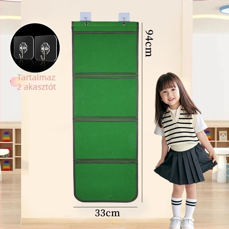 Fali megjelenítő táska gyerekek műveinek kiállítására — modell 001, House of Rabbits márka, klasszikus kínai stílus.