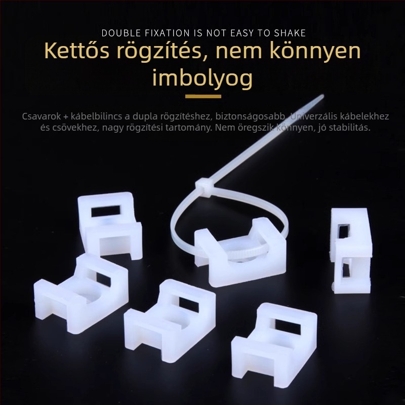 Kábelköteg nyereg alakú tartó, CHKL STM-1/2/2S, műanyag