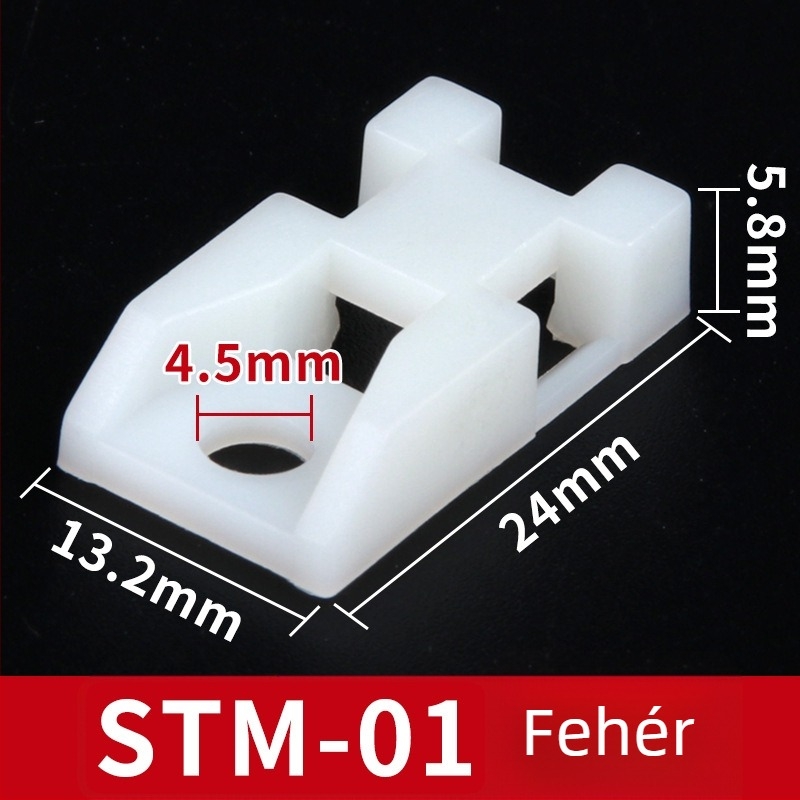 Kábelköteg nyereg alakú tartó, CHKL STM-1/2/2S, műanyag