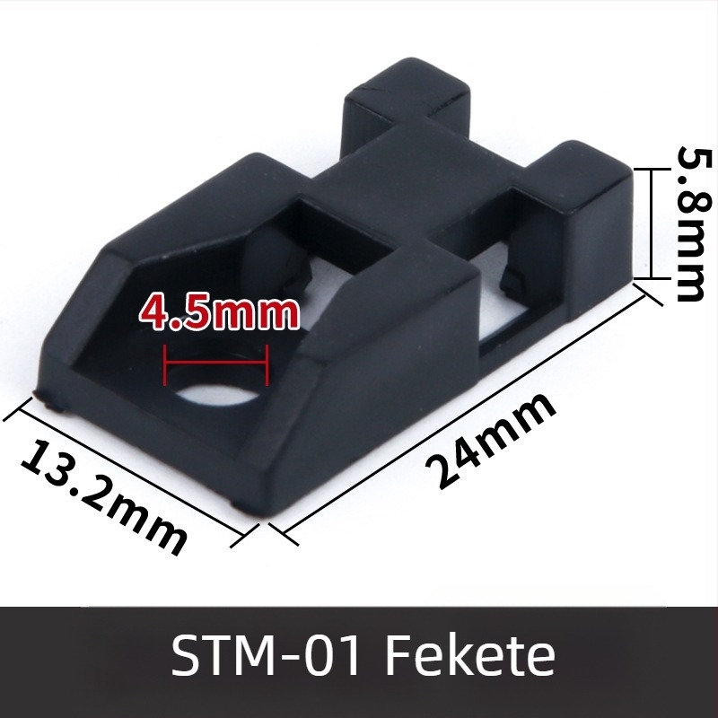 Kábelköteg nyereg alakú tartó, CHKL STM-1/2/2S, műanyag