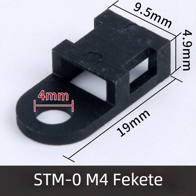 Kábelköteg nyereg alakú tartó, CHKL STM-1/2/2S, műanyag