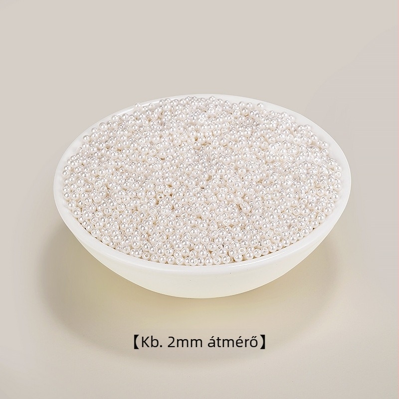 DIY ékszeralkatrészek – műgyöngyök, elektroplakolás, millet gyöngyök, kód DD7130-PJ