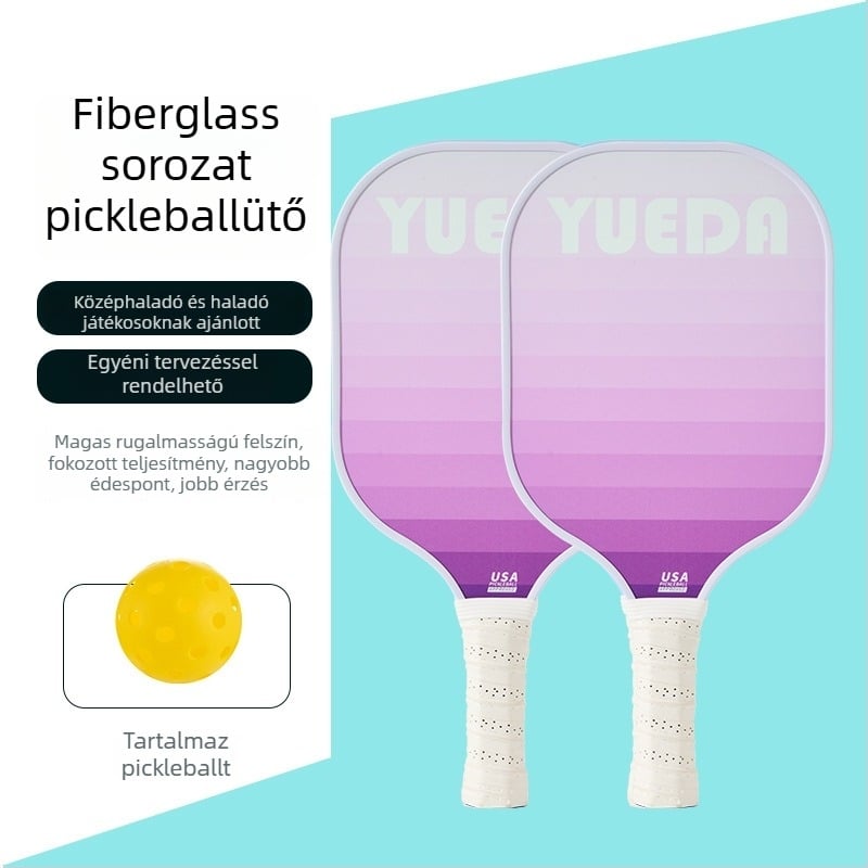 Pickleball ütő készlet – Üvegszálas, 11 mm vastagság, 230–250 g tömeg, Márka Enjoy Sports