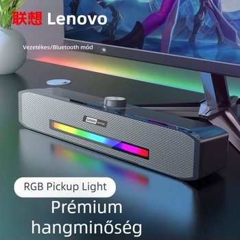 Lenovo B02 USB-vel táplált sztereó hangszóró Bluetooth 4.0-val, 3W kimenet, 40Hz-20kHz, 2 hangszóró