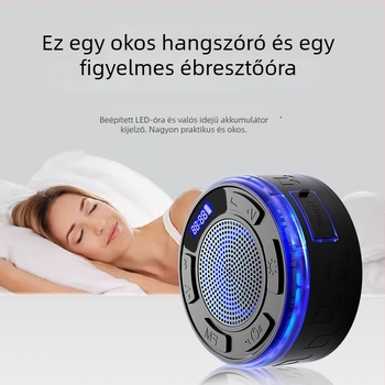 Bluetooth hangszóró nagy szívócsészével, IPX6 vízálló, beépített akkumulátor, Bluetooth 5.3, kettős hangszóró