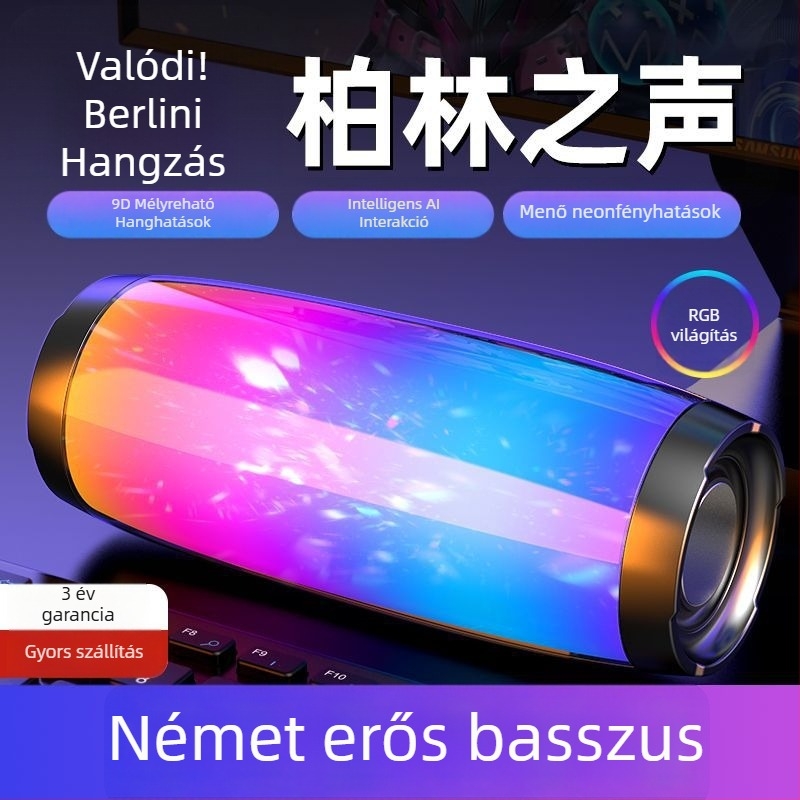 TG157 Bluetooth hangszóró — 2 hangszóró, 8W, Bluetooth 5.0, IPX4 vízálló, beépített 1000–1200 mAh akkumulátor