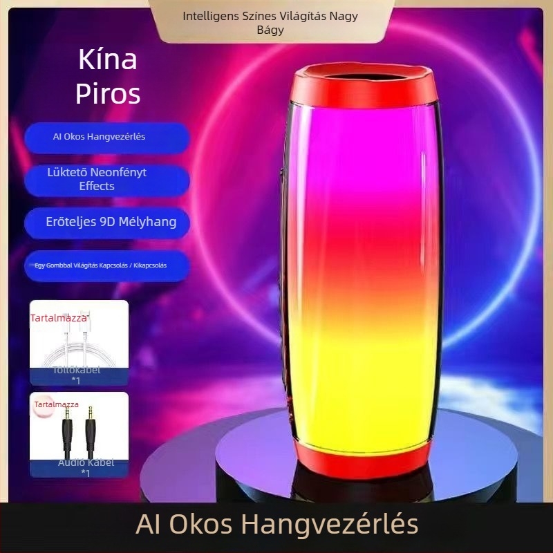 TG157 Bluetooth hangszóró — 2 hangszóró, 8W, Bluetooth 5.0, IPX4 vízálló, beépített 1000–1200 mAh akkumulátor