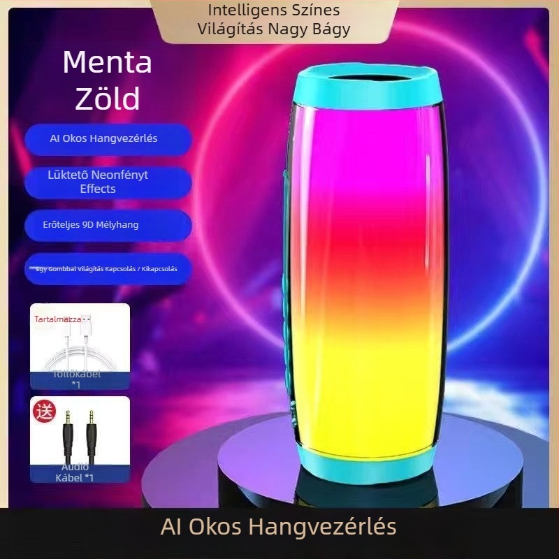 TG157 Bluetooth hangszóró — 2 hangszóró, 8W, Bluetooth 5.0, IPX4 vízálló, beépített 1000–1200 mAh akkumulátor