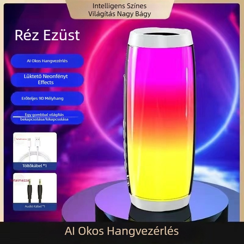 TG157 Bluetooth hangszóró — 2 hangszóró, 8W, Bluetooth 5.0, IPX4 vízálló, beépített 1000–1200 mAh akkumulátor