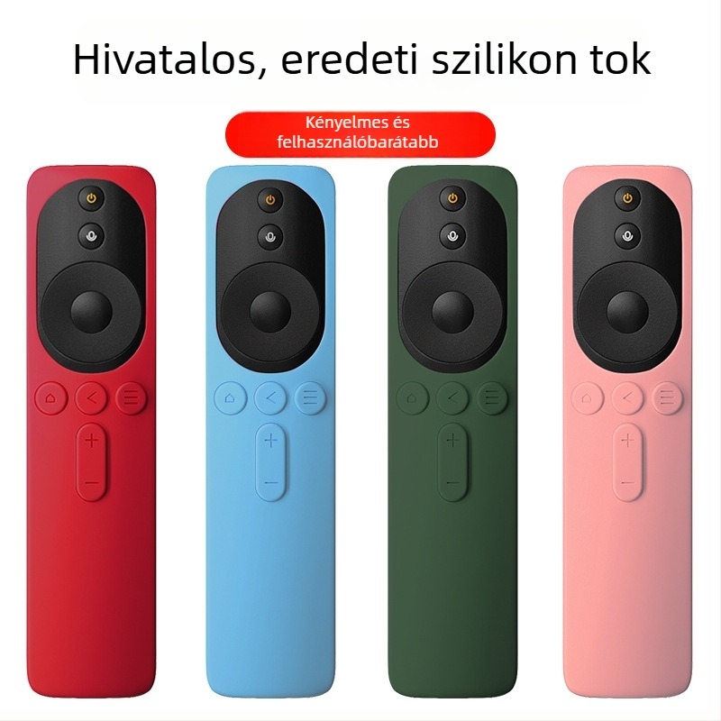 Xiaomi TV távirányítóvédő tok – szilikonból, modern letisztult stílus, kompatibilis a 4 generáció Xiaomi TV távirányítóval