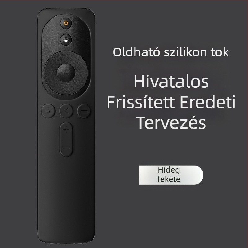 Xiaomi TV távirányítóvédő tok – szilikonból, modern letisztult stílus, kompatibilis a 4 generáció Xiaomi TV távirányítóval