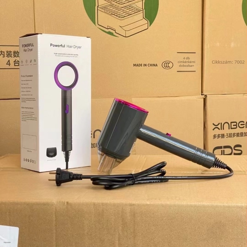 Hajszárító meleg és hideg levegővel, állandó hőmérséklet, brushless motor, 800W, 220V