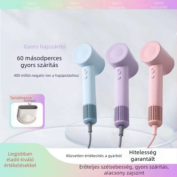 Hajszárító lapát nélküli kialakítással, negatív ionokkal, 1600W, brushless motor, 220V