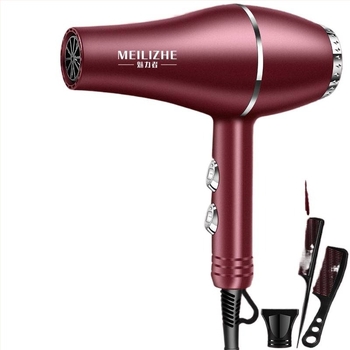 Magas teljesítményű hajszárító, kefés motor, hideg/meleg levegő szabályozás, 3 fokozatú légáram, egypontos fúvócső, állandó hőmérséklet-ellenőrzés