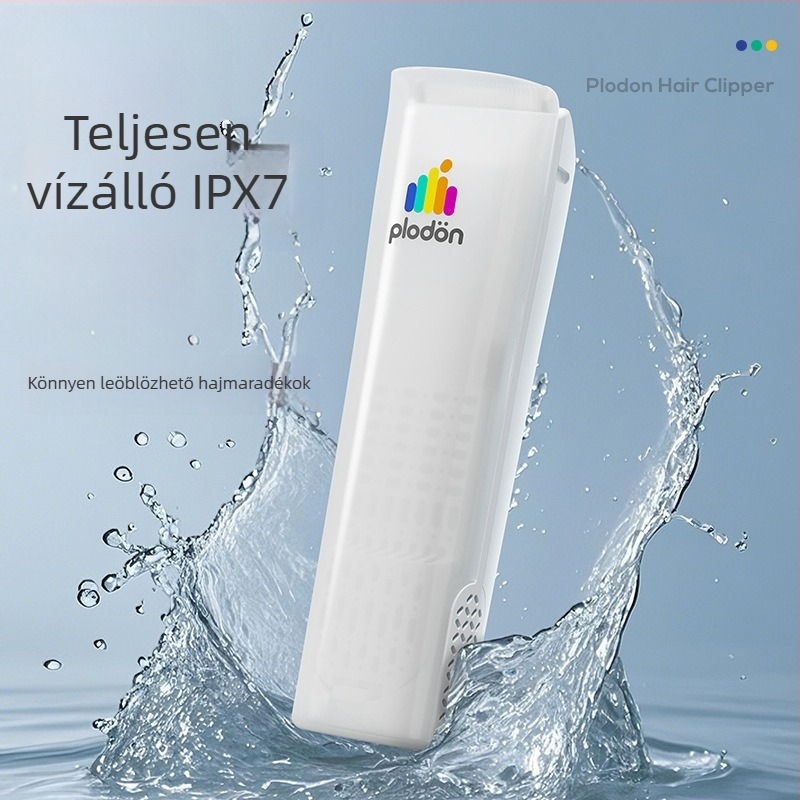 Puliton hajvágó – ultra csendes, újratölthető, 5W, szőrszívó funkcióval, vízálló, babák és gyerekek számára