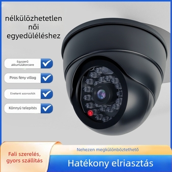 Szimulált megfigyelő kamera — Műanyag ház, Működési hőmérséklet -10–45 °C, Feszültség: 3, Tömeg: 149 g