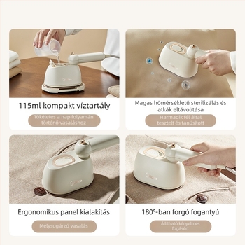 Midea kézi ruhaszárító gőzölő, hordozható és összecsukható, 111-240V, otthoni és kollégiumi használatra