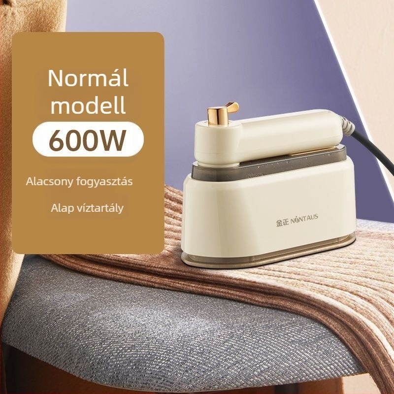 Kézi ruhaszárító gőzölő készülék — 1000W, hálózati áramforrás, 111–240V, kapacitás <0,8 l, összecsukható kivitel, mindent egyben vasaló rendszer