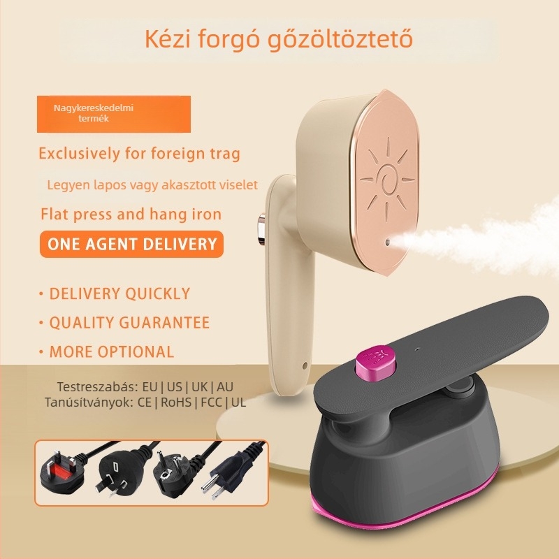 Függő vasaló készülék – Black Peach, AC üzem, 111–240V, 40W, kapacitás <0,8L