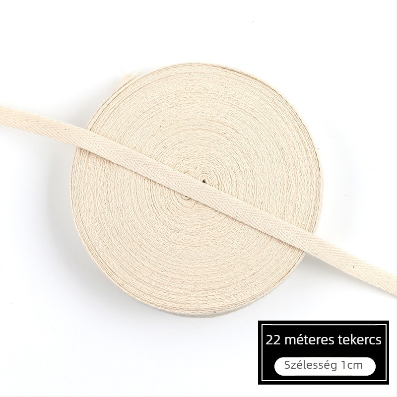 Herringbone mintás szegélyező szalag ruhákhoz, pamut textilcsík, DIY szegélyezés