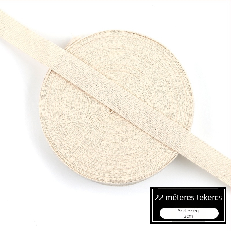 Herringbone mintás szegélyező szalag ruhákhoz, pamut textilcsík, DIY szegélyezés