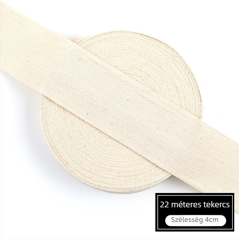 Herringbone mintás szegélyező szalag ruhákhoz, pamut textilcsík, DIY szegélyezés
