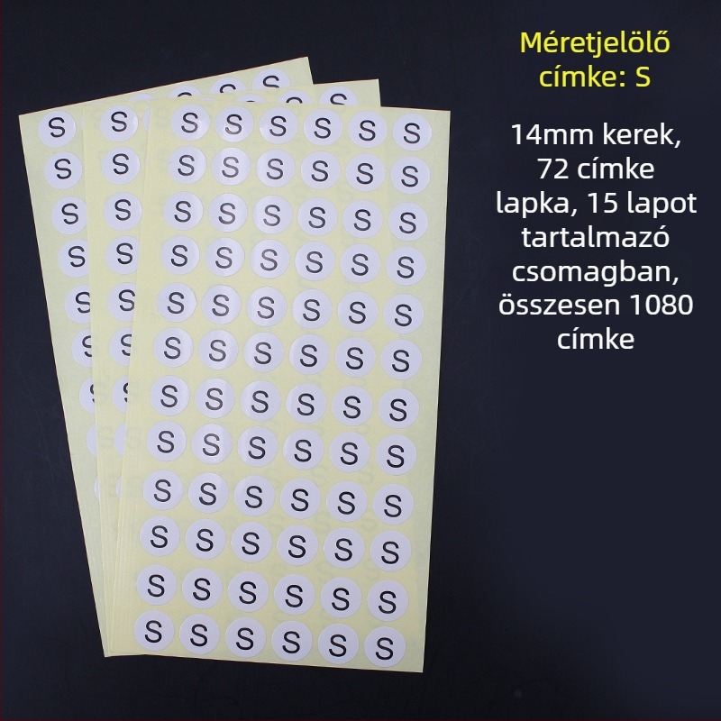 Kör alakú öntapadós címke rézlemezből, kivágott nyomtatás, vízbázisú ragasztó, hosszú távú hőállóság 20