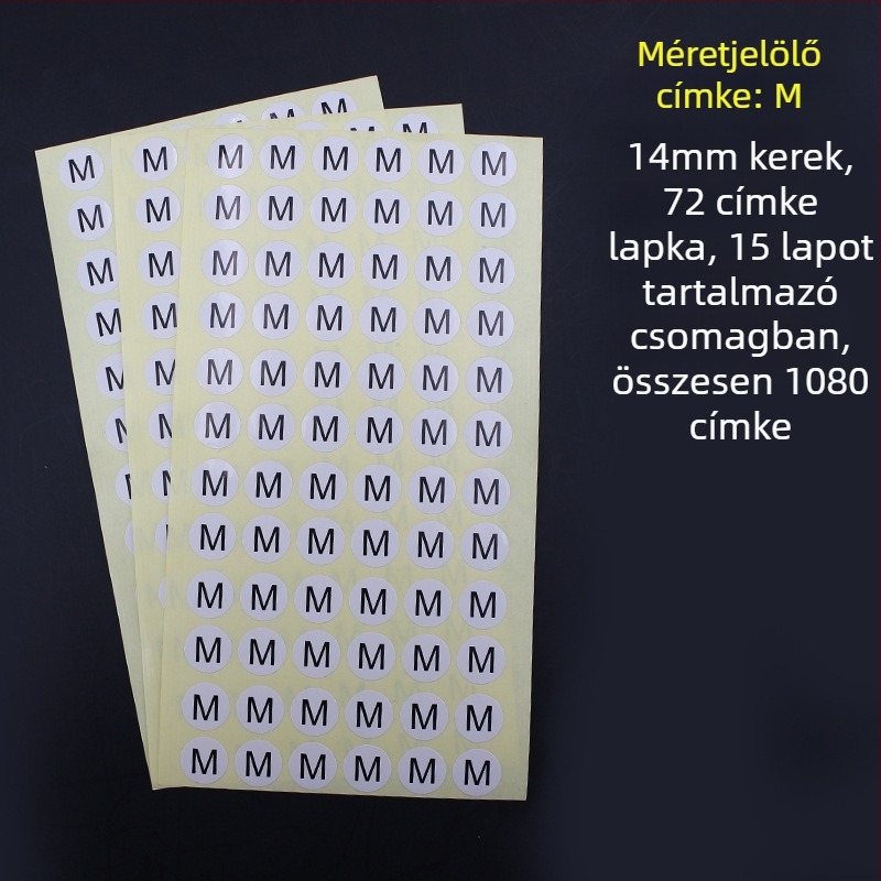 Kör alakú öntapadós címke rézlemezből, kivágott nyomtatás, vízbázisú ragasztó, hosszú távú hőállóság 20