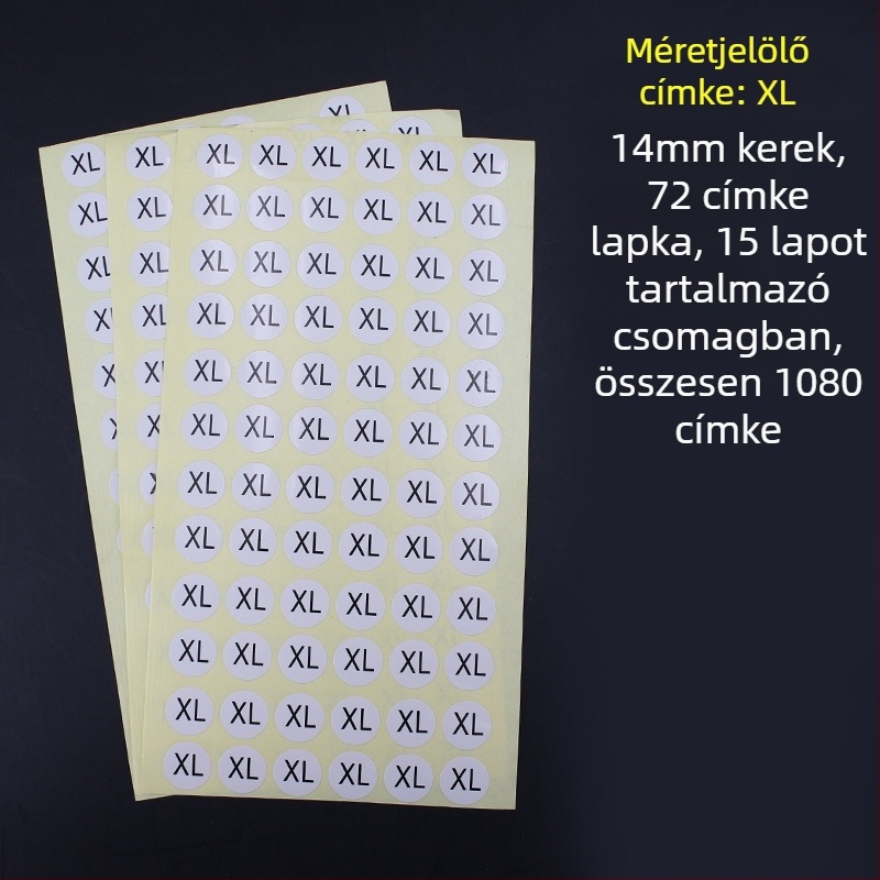 Kör alakú öntapadós címke rézlemezből, kivágott nyomtatás, vízbázisú ragasztó, hosszú távú hőállóság 20