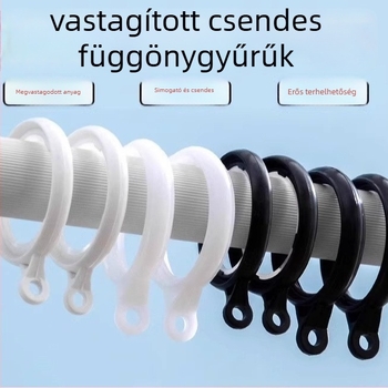 Függönygyűrűk akasztáshoz – Nano vertikális anyag, Neck Strength márka, modern egyszerű stílus