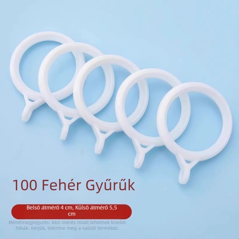 Függönygyűrűk akasztáshoz – Nano vertikális anyag, Neck Strength márka, modern egyszerű stílus
