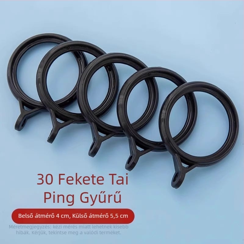 Függönygyűrűk akasztáshoz – Nano vertikális anyag, Neck Strength márka, modern egyszerű stílus