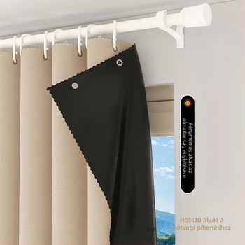 Nappali szobai blackout függöny Silk Flower anyaggal, univerzális stílus