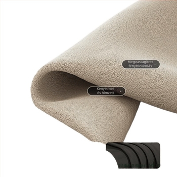 Nappali szobai blackout függöny Silk Flower anyaggal, univerzális stílus