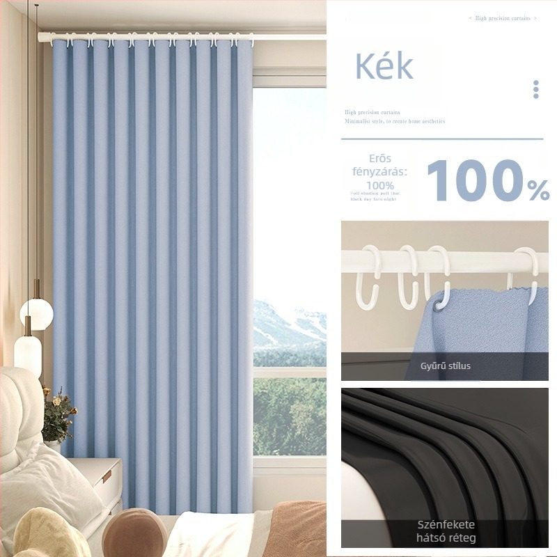 Nappali szobai blackout függöny Silk Flower anyaggal, univerzális stílus